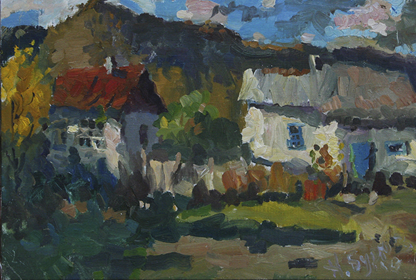 painting, landscape, realism, other countries, Ukraine, Crimea