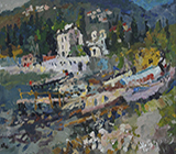 painting, landscape, realism, picture, Crimea