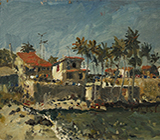 живопись, пейзаж, реализм, импрессионизм, картина, Куба