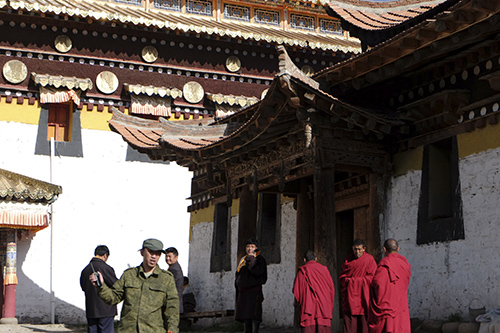 Монастырь Лан Му в Тибете