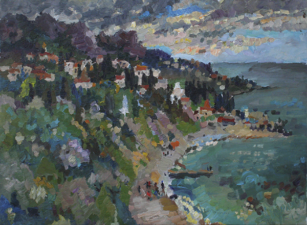 Crimea, pictures. landscape, painting